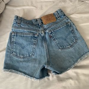 Levi’s high waisted vintage shorts